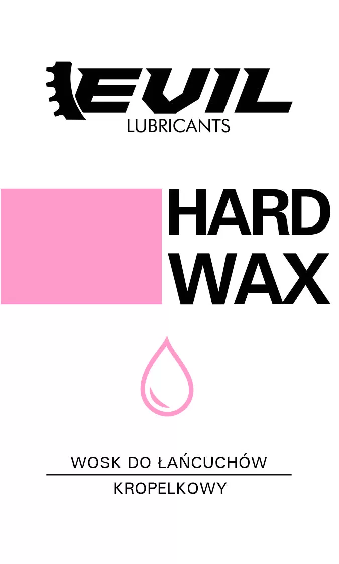 Fahrradkettenwachs für den Sommer HARD Wax 100ml EVIL Lubricants
