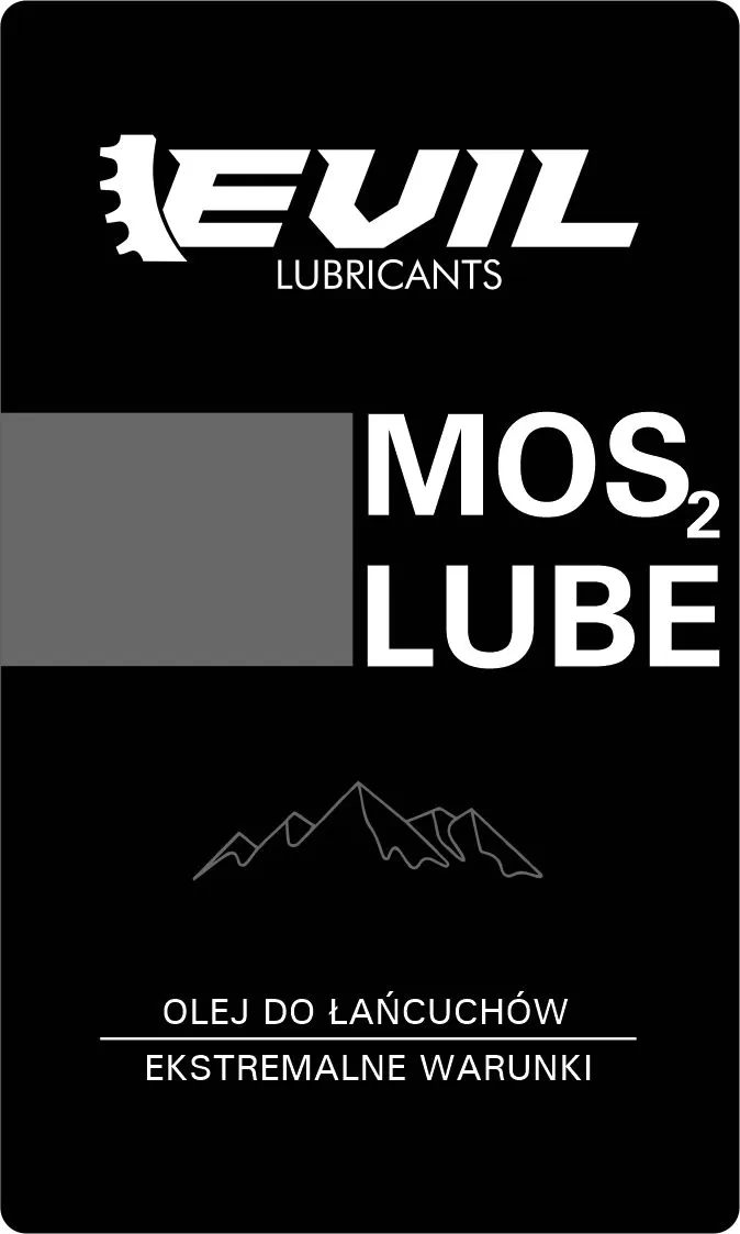 Molybdänöl für die Kette für den Sommer MoS2 LUBE 100ml EVIL LUBRICANTS
