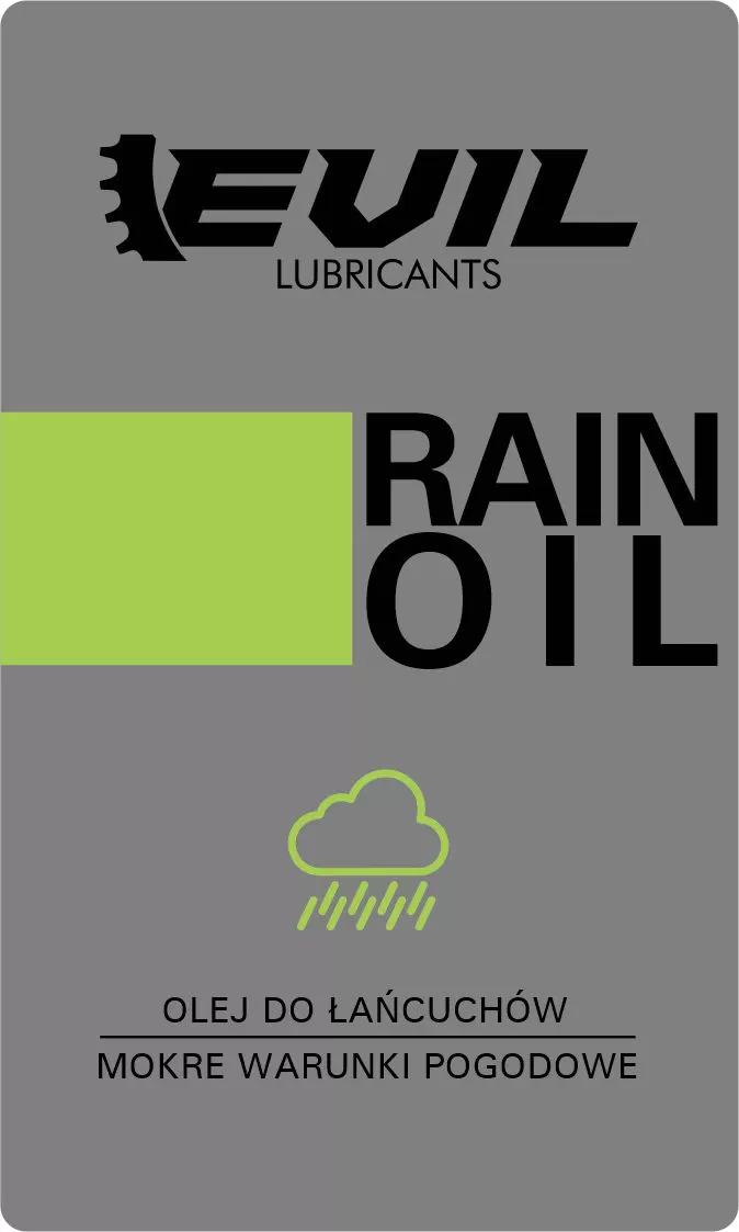 Mineralisches Kettenöl für nasse Bedingungen im Sommer RAIN OIL 100ml EVIL Lubricants