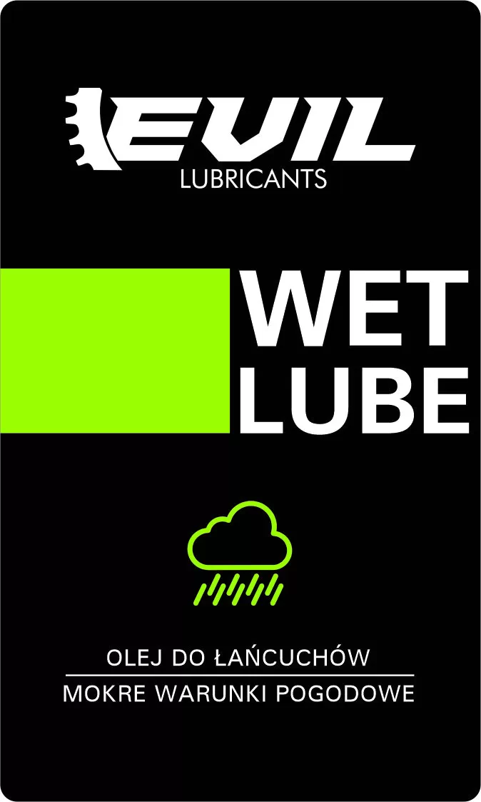 Kettenöl für nasse Bedingungen im Sommer WET LUBE 100ml EVIL LUBRICANTS